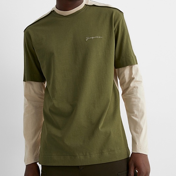 Jacquemus Yelò trompe-l'œil T-shirt, Medium - Picture 5 of 9